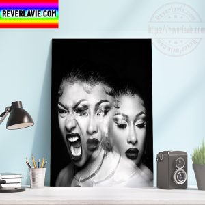Tina Snow Megan Thee Stallion Album Traumazine Home Decor Poster Canvas
