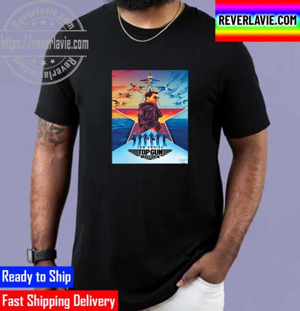 Tom Cruise Top Gun Maverick Fan Art Unisex T-Shirt