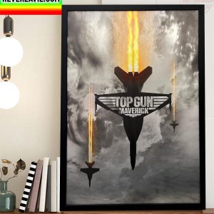 Top Gun Maverick New Poster Movie Fan Art Home Decor Poster Canvas