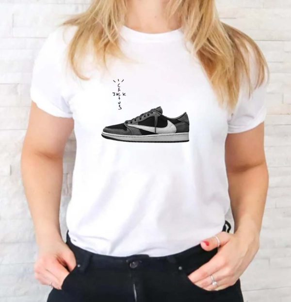 Travis Scott x Air Jordan Low OG Black Phantom Unisex T-shirt