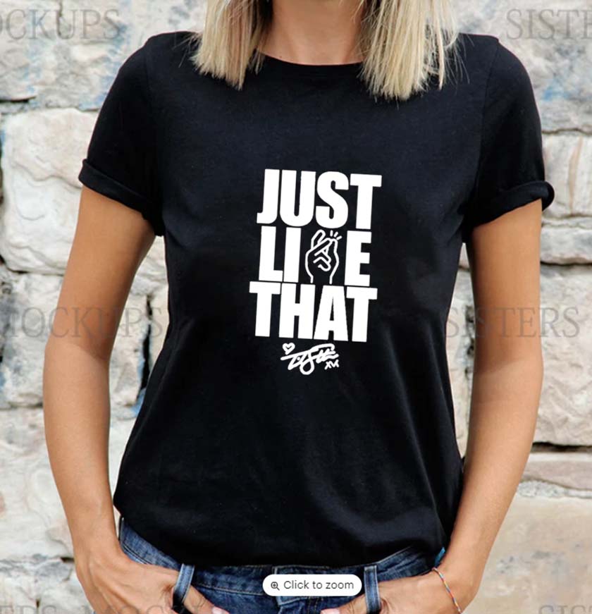 Trish Stratus Just Like That Unisex T-shirt Trish Stratus Just Like That Unisex T-shirt