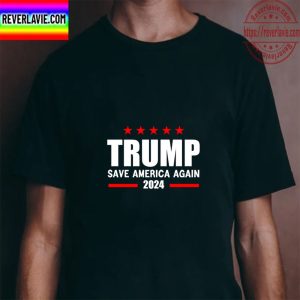 Trump Save America Again 2024 Unisex T-Shirt