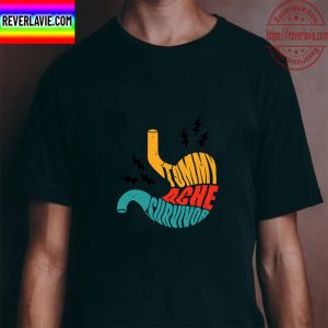 Tummy Ache Survivor Retro Unisex T-Shirt