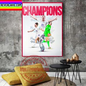 England Win The UEFA Women’s EURO 2022 Home Decor Poster Canvas