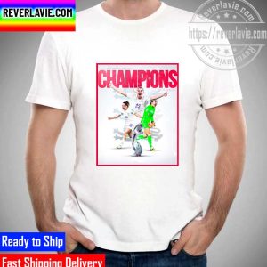 UEFA Women’s EURO 2022 Champions Are The Lionesses England Unisex T-Shirt