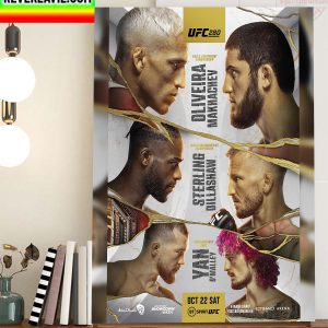 UFC 280 Poster Has Dropped Home Decor Poster Canvas