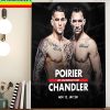 UFC 281 Poirier vs Chandler In UFC Lightweight Fight Home Decor Poster Canvas