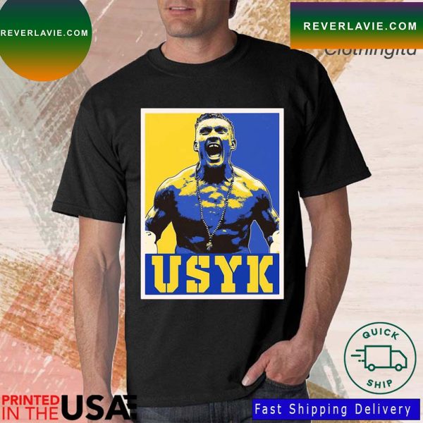 Ukrainian Oleksandr Usyk Ukraine Flag T-Shirt
