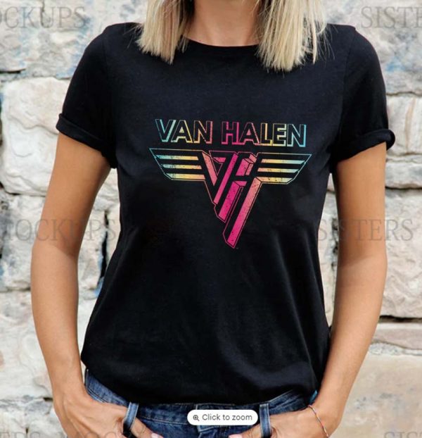 Van Halen Rainbow Logo Unisex T-shirt