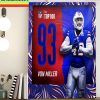 Shaquil Barrett In The NFL Top 100 Players Of 2022 Home Decor Poster Canvas
