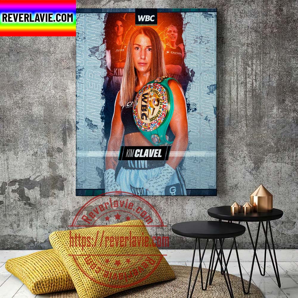WBC Boxing Kim Clavel Is The WBC Light Flyweight Champion Home Decor Poster Canvas WBC Boxing Kim Clavel Is The WBC Light Flyweight Champion Home Decor Poster Canvas