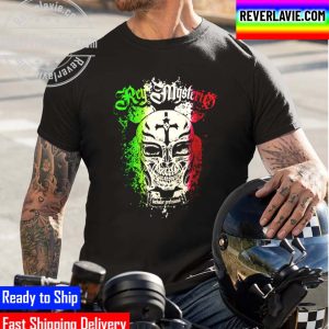 WWE Rey Mysterio Skull Vintage T-Shirt