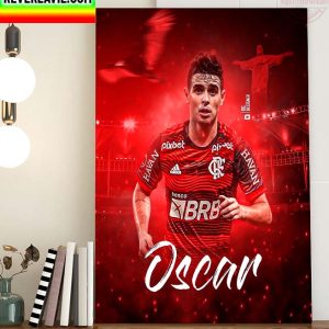 Welcome Oscar to Flamengo FC Home Decor Poster Canvas