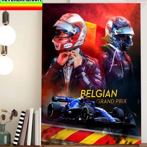 Williams Racing F1 2022 Belgium GP Spa Francorchamps Home Decor Poster Canvas