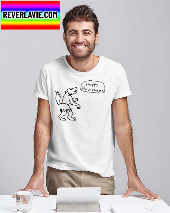 Wolf Happy Howloween T-shirt Wolf Happy Howloween T-shirt