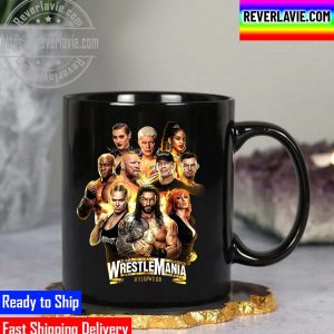 WrestleMania Hollywood 2023 All Wrestlers Mug