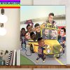 Xavi In Barcelona Home Decor Poster Canvas