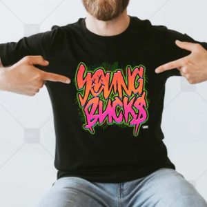 Young Bucks Summer Kick Party AEW T-shirt