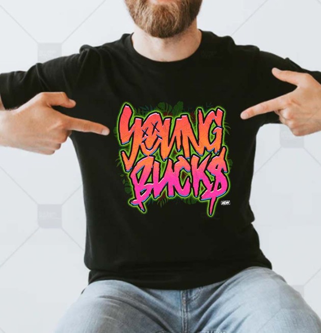 Young Bucks Summer Kick Party AEW T-shirt Young Bucks Summer Kick Party AEW T-shirt