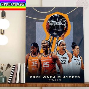 2022 WNBA Playoffs Finals Las Vegas Aces Vs Connecticut Sun Home Decor Poster Canvas