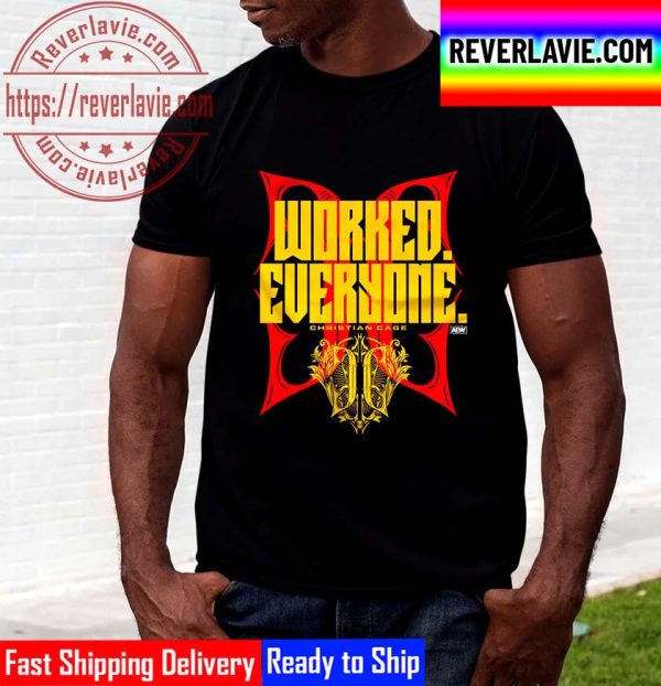 AEW Christian Cage Worked Everyone Unisex T-Shirt