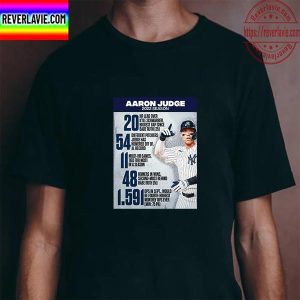 Aaron Judge 2022 Season Of New York Yankees MLB Unisex T-Shirt