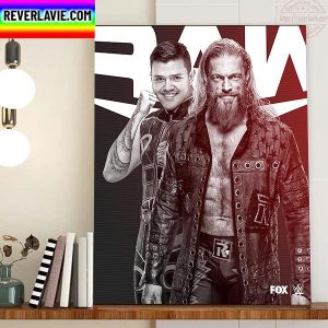Adam Edge Copeland vs Dom Mysterio 35 On WWE Raw Home Decor Poster Canvas