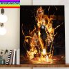 A’ja Wilson Las Vegas Aces Is The 2022 WNBA Defensive Player Of The Year Home Decor Poster Canvas