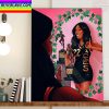 A’ja Wilson Winner 2022 WNBA MVP Home Decor Poster Canvas