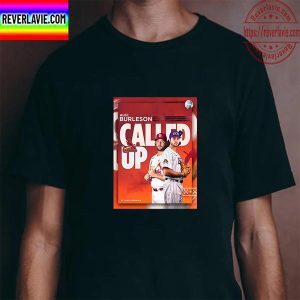 Alec Burleson Called Up St Louis Cardinals Unisex T-Shirt