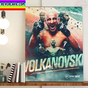 Alex Volkanovski On UFC Home Decor Poster Canvas