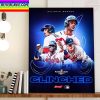 Atlanta Braves Clinched MLB Postseason 2022 Home Decor Poster Canvas