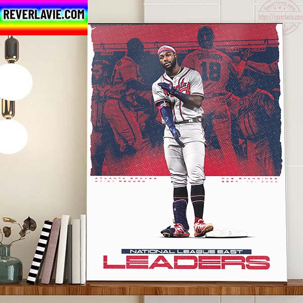 Atlanta Braves Take Sole Possession Of First Place In The NL East Home Decor Poster Canvas Atlanta Braves Take Sole Possession Of First Place In The NL East Home Decor Poster Canvas