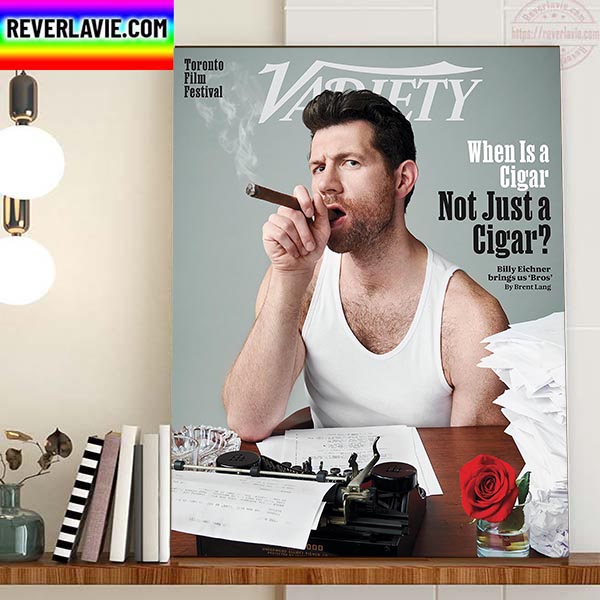Billy Eichner On The Cover Of Variety Home Decor Poster Canvas Billy Eichner On The Cover Of Variety Home Decor Poster Canvas