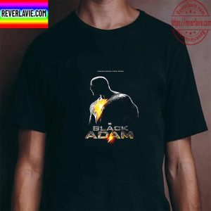 Black Adam New Poster Movie Power Born From Rage Unisex T-Shirt