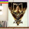 Black Adam Poster Of DC Comics For IMAX Home Decor Poster Canvas