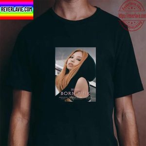 Born Pink Album Jennie Blackpink Concept Poster Unisex T-Shirt
