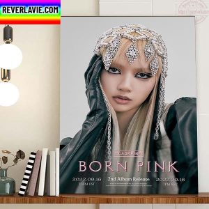 Born Pink Album Lisa Blackpink Concept Poster Home Decor Poster Canvas