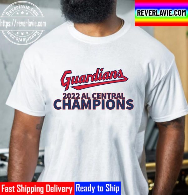 Cleveland Guardians 2022 AL Central Champions Unisex T-Shirt