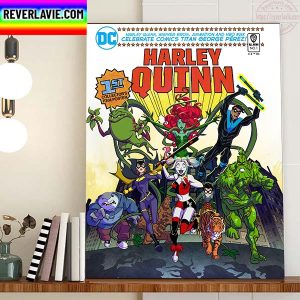 DC Comics Harley Quinn Home Decor Poster Canvas