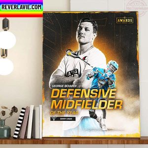 Danny Logan Is 2022 Defensive Midfielder Of The Year Of PLL Home Decor Poster Canvas
