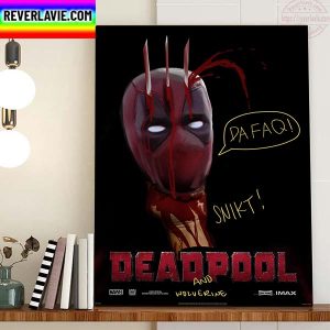 Deadpool And Wolverine In Deadpool 3 Home Decor Poster Canvas