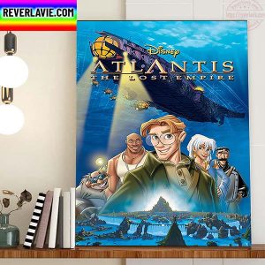 Disney Atlantis The Lost Empire Home Decor Poster Canvas