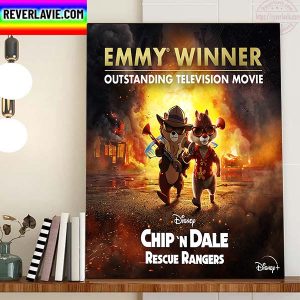 Disney Chip N Dale Rescue Rangers Emmy Winner Outstanding Television Movie Home Decor Poster Canvas