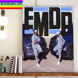 Eminem Marshall Mathers x Bro J Simpson In EMDP Home Decor Poster Canvas