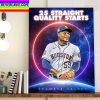 Jackie Young Triple Crown And 2022 WNBA Champion With Las Vegas Aces Home Decor Poster Canvas