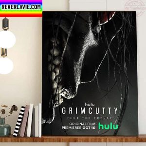 Grimcutty Feed The Frenzy Home Decor Poster Canvas