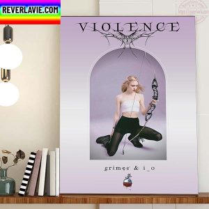 Grimes With Song Violence Home Decor Poster Canvas