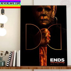 Halloween Ends New Poster Movie Home Decor Poster Canvas