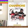 Hockey Canada 2022 IIHF Ice Hockey Women’s World Champions Home Decor Poster Canvas